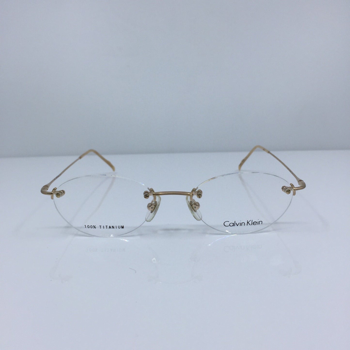 Vintage Calvin Klein CK 520 Gold Sunglasses - Super Vision Optical