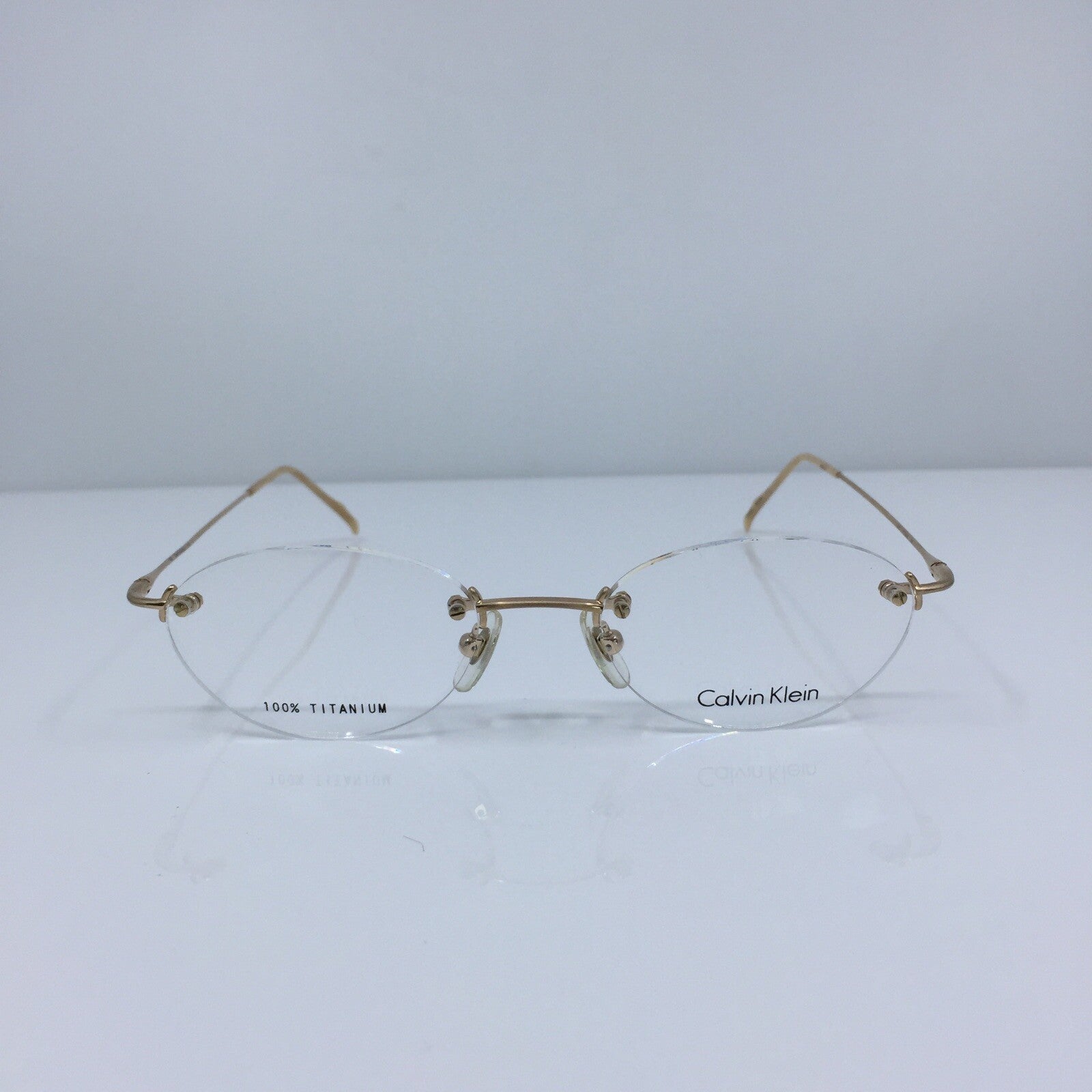 Vintage Calvin Klein CK 520 Gold Sunglasses - Super Vision Optical