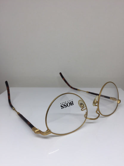 Vintage Hugo Boss HB 5138 Gold Sunglasses - Super Vision Optical