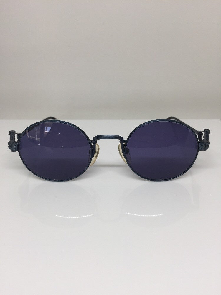 Vintage Jean Paul Gaultier JPG 55-5106 Silver Sunglasses - Super Vision Optical