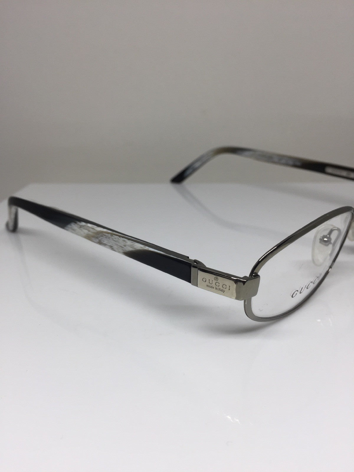 Vintage Gucci GG 1372 Silver Eyeglasses - Super Vision Optical