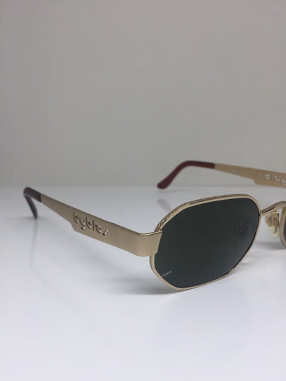 Vintage Byblos B 611-S Gold Sunglasses - Super Vision Optical