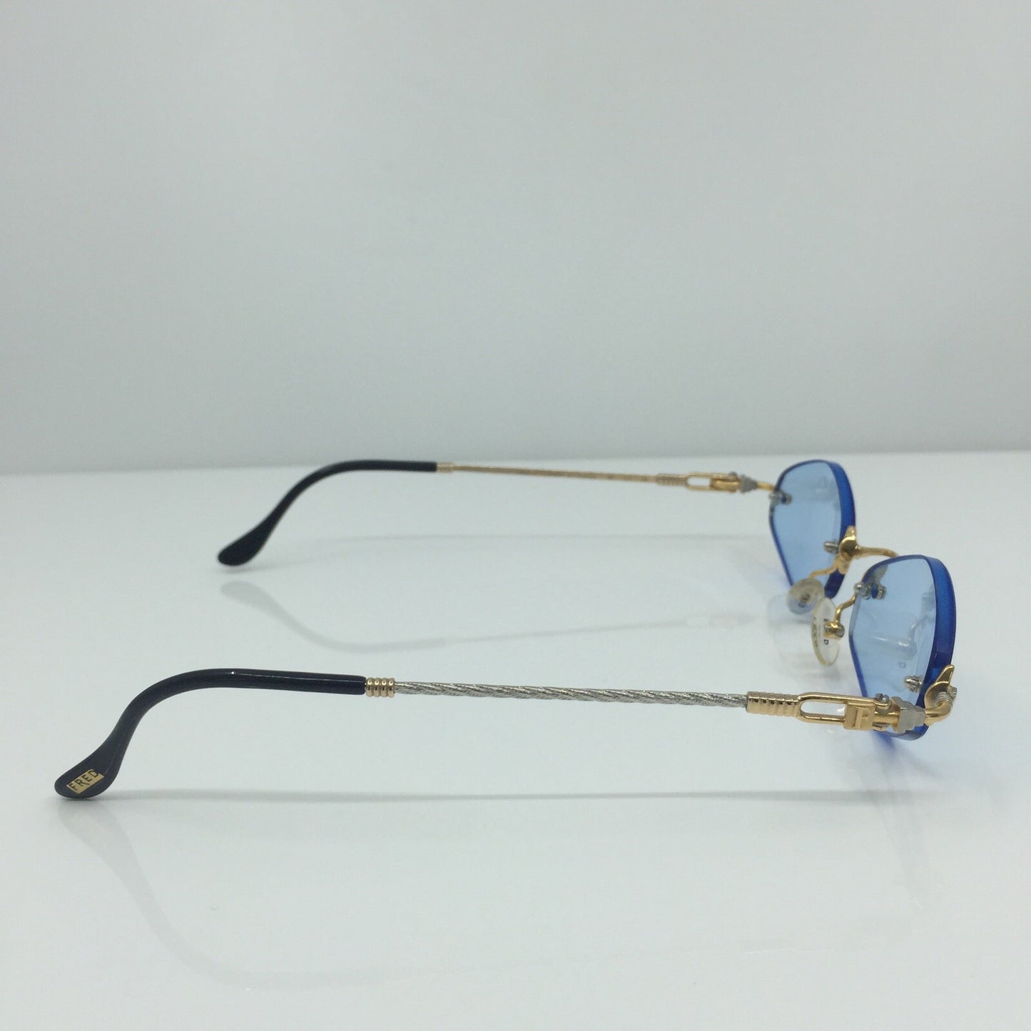 Vintage Fred Lunettes Fidji F3 MC Gold Sunglasses - Super Vision Optical