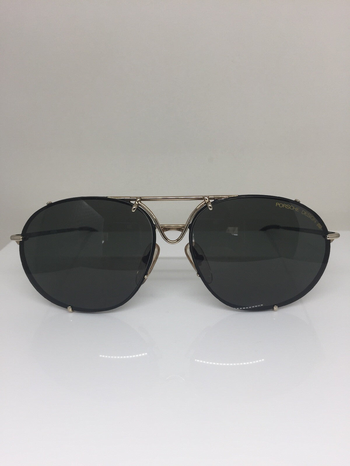 Vintage Porsche Design P5648 Gold Sunglasses - Super Vision Optical