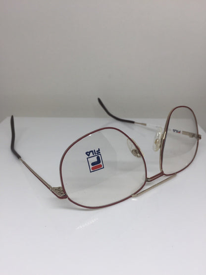 Vintage Fila FILA 6501 Gold Eyeglasses - Super Vision Optical