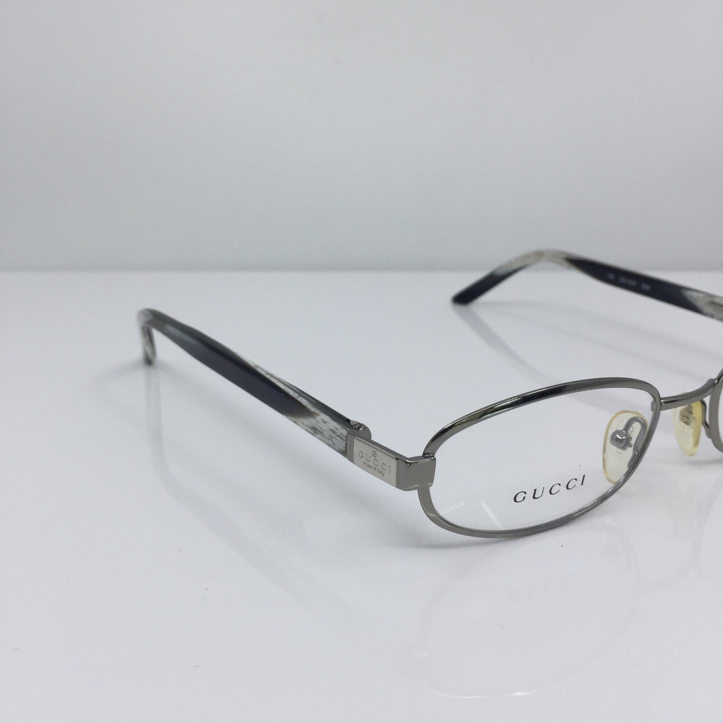 Vintage Gucci GG 1372 Silver Eyeglasses - Super Vision Optical