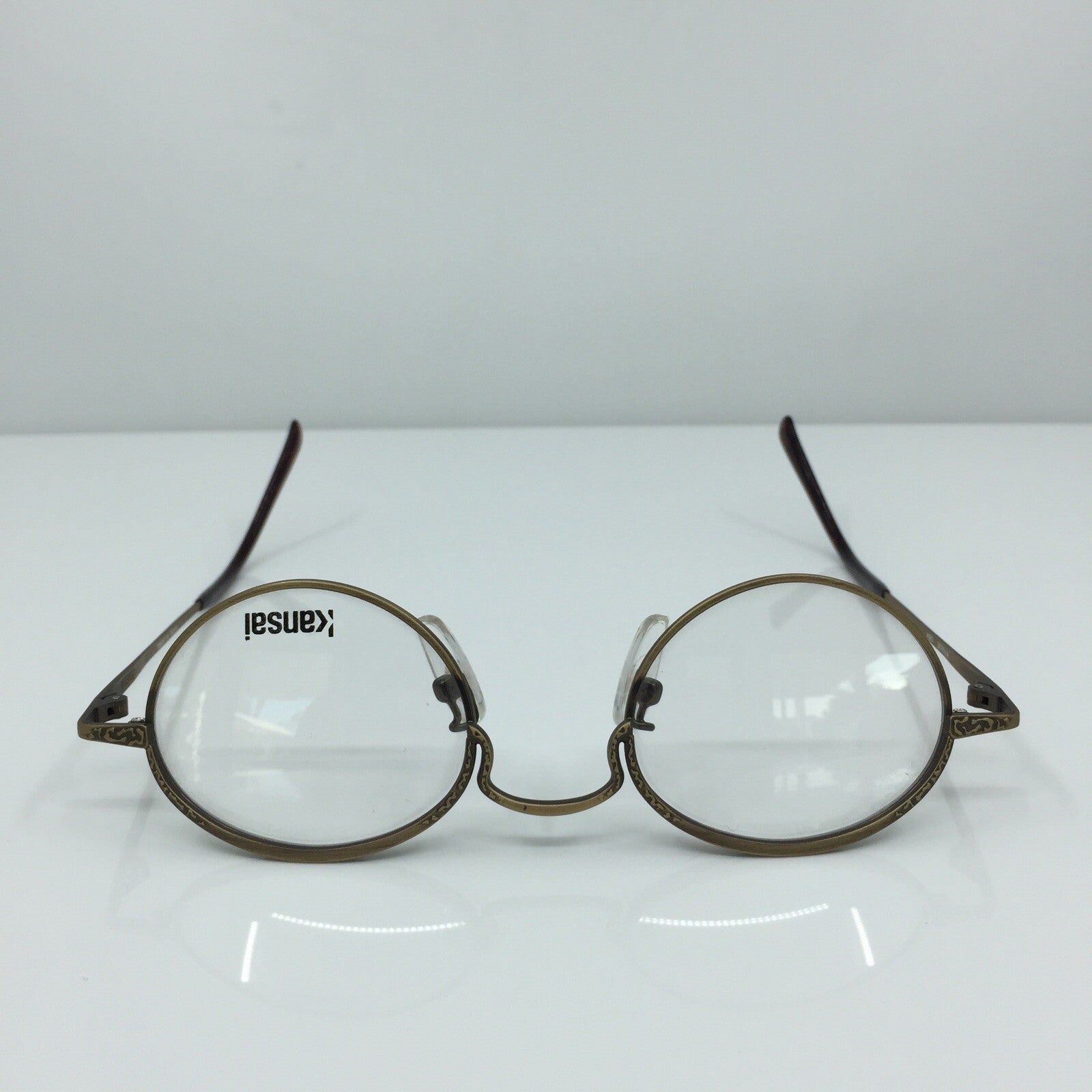 Vintage Kansai Yamamoto Kansai KY052E Gold Eyeglasses - Super Vision Optical