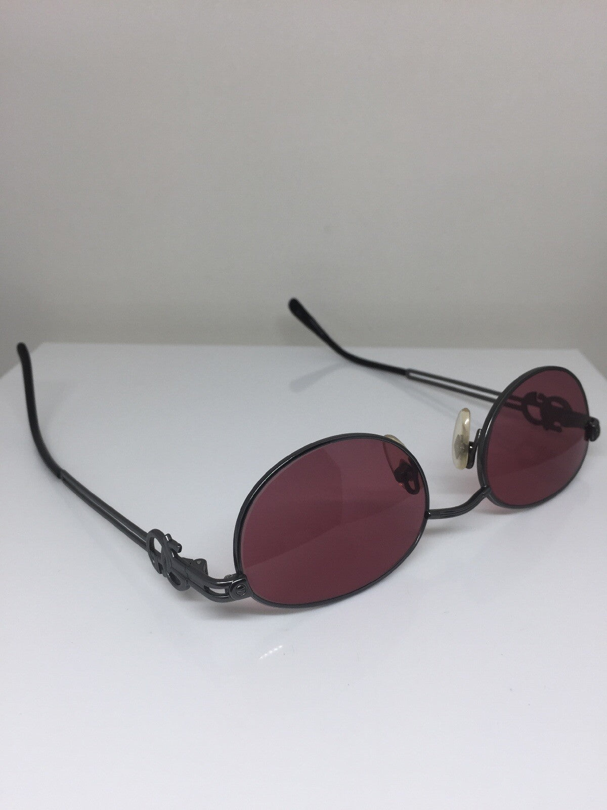 Vintage Jean Paul Gaultier JPG 57-5101 Gunmetal Sunglasses - Super Vision Optical