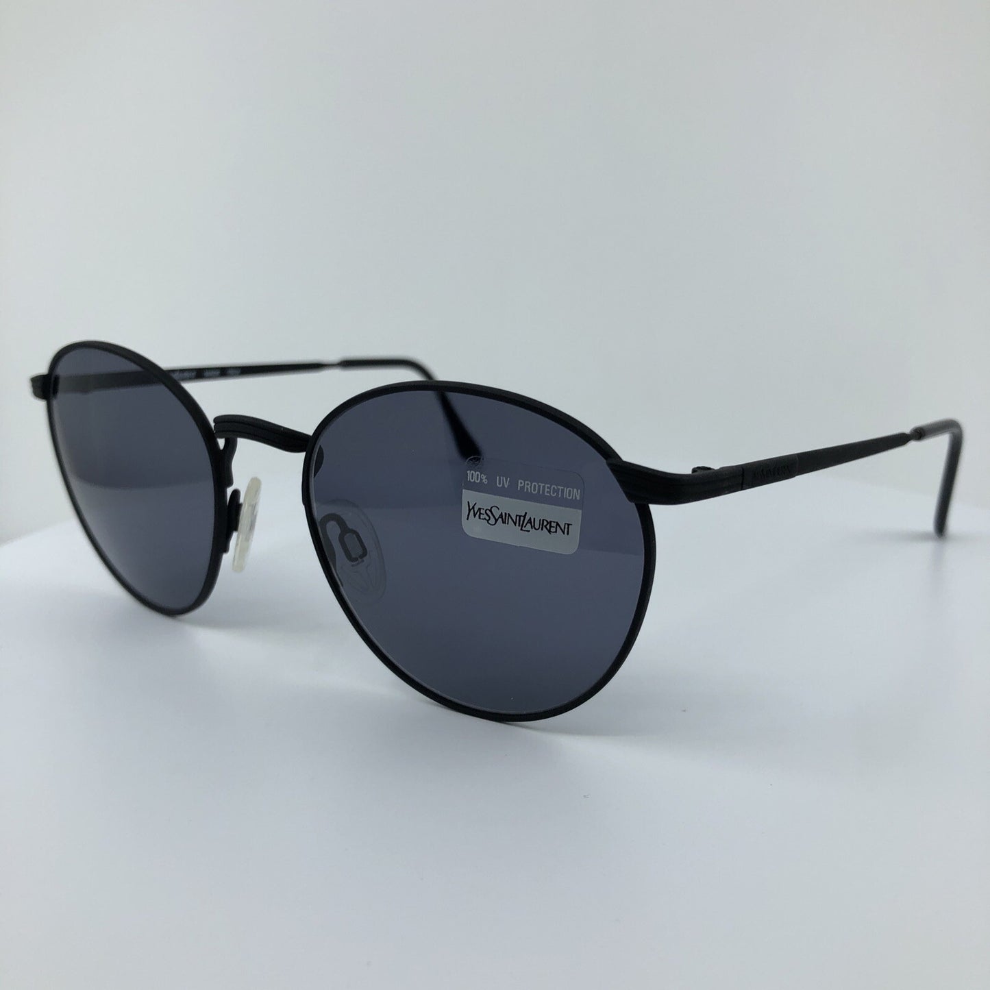 Vintage Saint Laurent YSL 6017 Black Sunglasses - Super Vision Optical