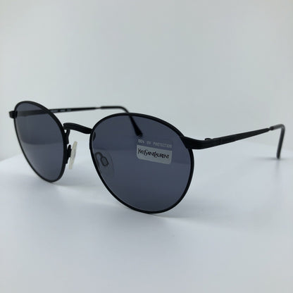 Vintage Saint Laurent YSL 6017 Black Sunglasses - Super Vision Optical