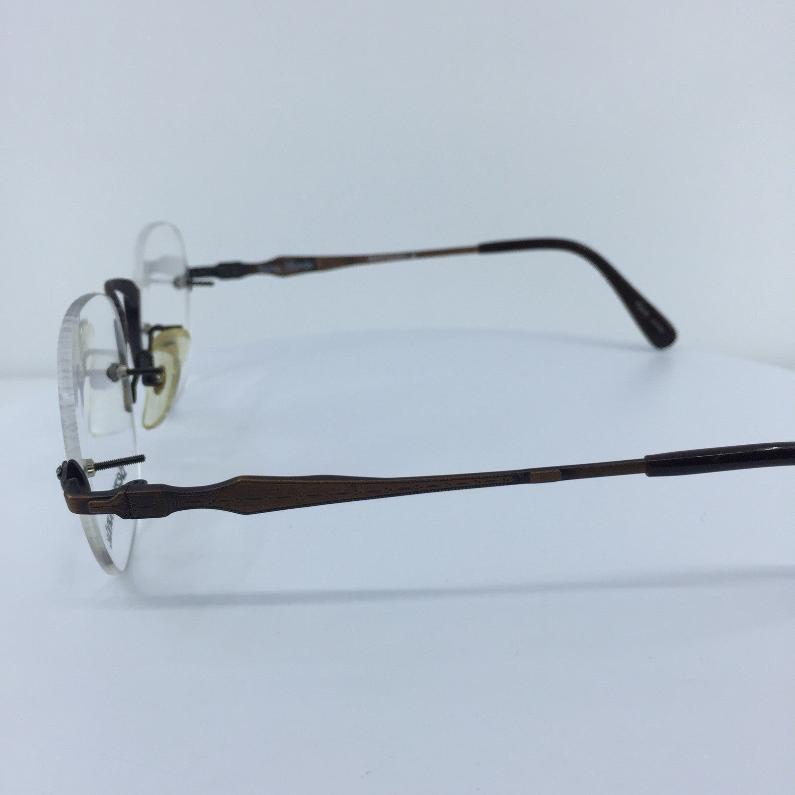 Vintage Beau Monde Collection Westbury Brown Eyeglasses - Super Vision Optical