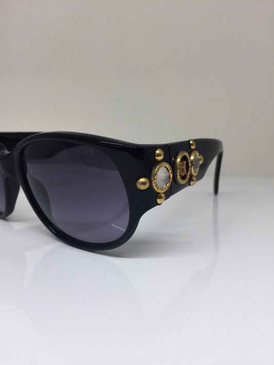 Vintage Emmanuelle Khanh EMMANUELLE KHANH PARIS EK 2021 Gold Sunglasses - Super Vision Optical