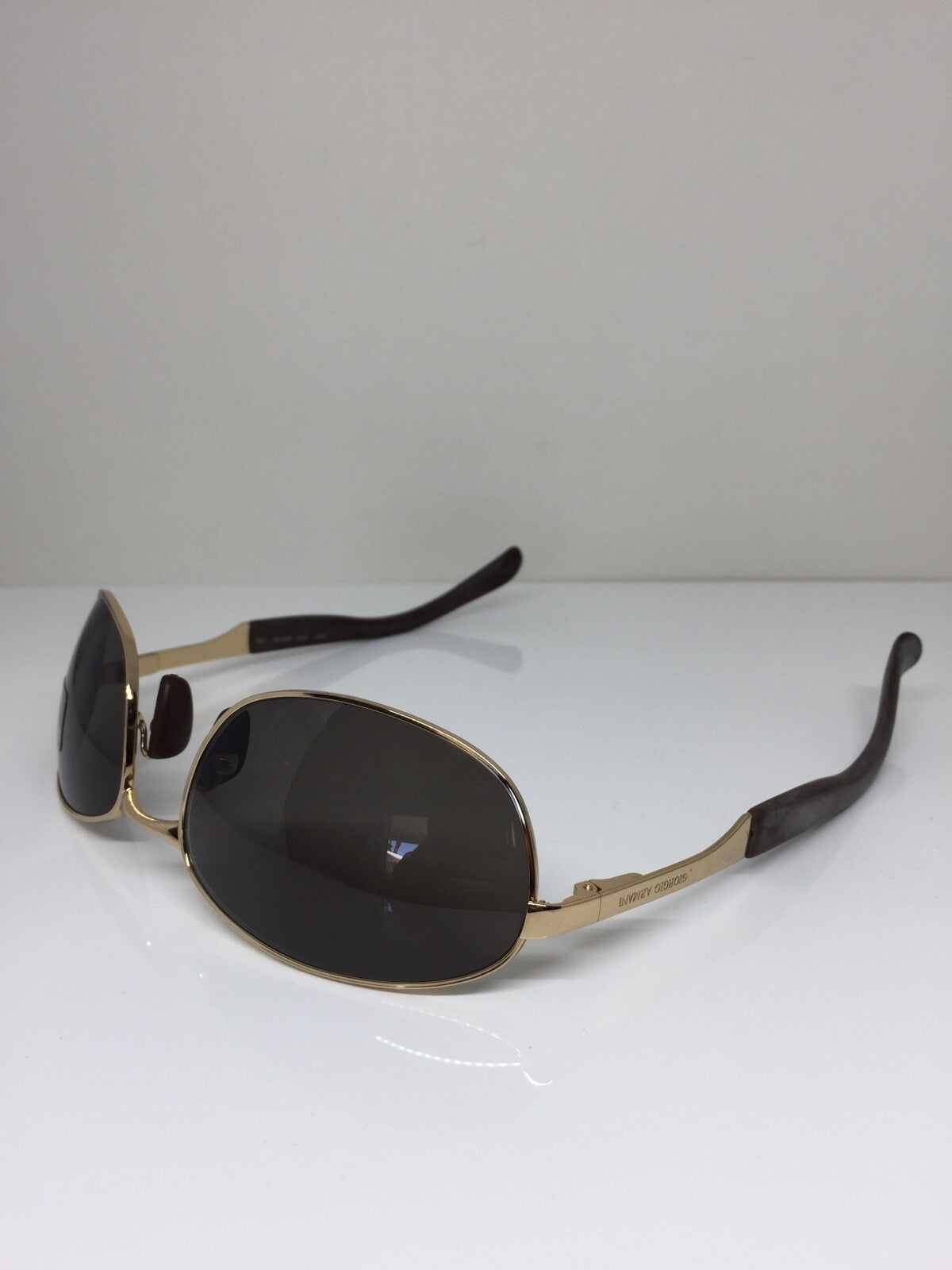 Vintage Giorgio Armani GA 1521 Gold Sunglasses - Super Vision Optical