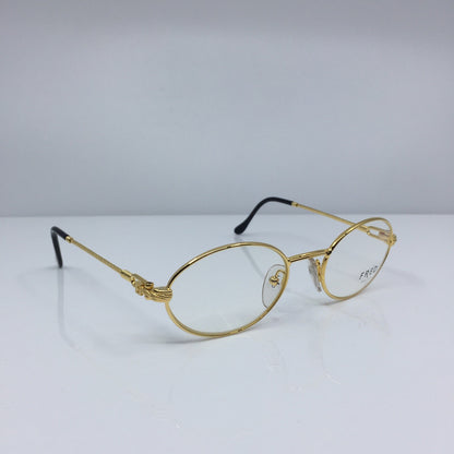 Vintage Fred Lunettes Ketch Gold Eyeglasses - Super Vision Optical