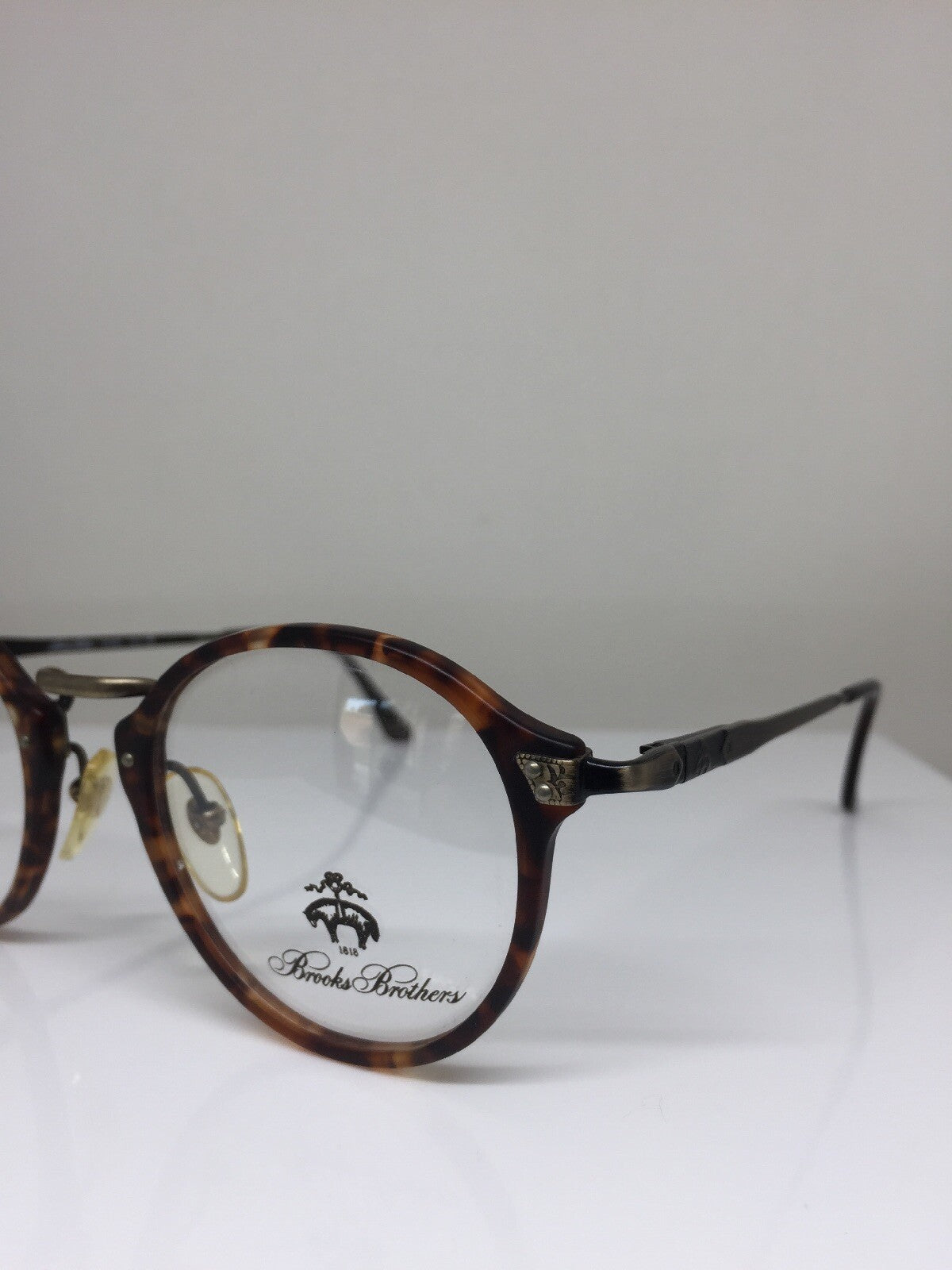 Vintage Brooks Brothers BB 503 Tortoise Eyeglasses - Super Vision Optical
