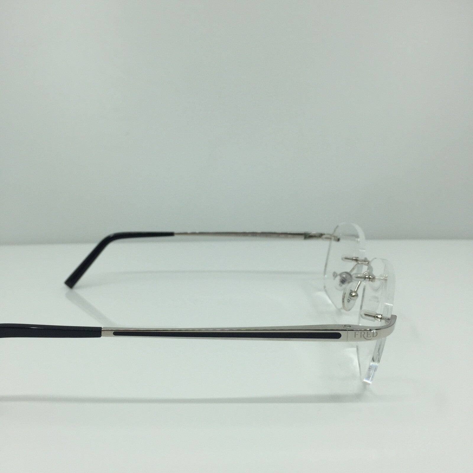 Vintage Fred Lunettes Hauban F5 Black Eyeglasses - Super Vision Optical