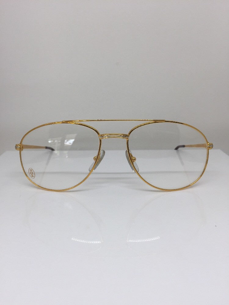 Vintage Cartier Louis Cartier Driver Gold Eyeglasses - Super Vision Optical