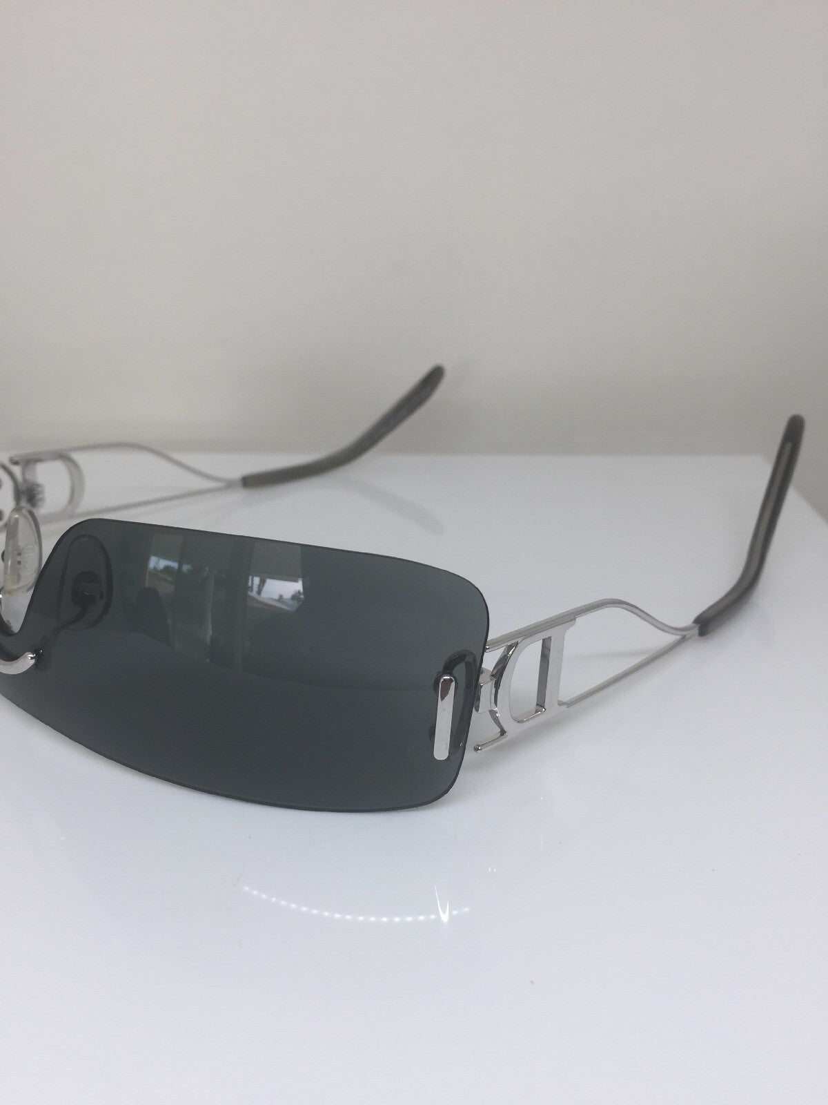 Vintage Dior CD Miss Diorella/N Silver Sunglasses - Super Vision Optical