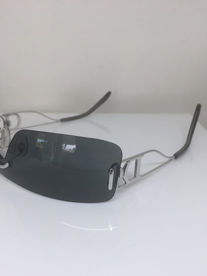 Vintage Dior CD Miss Diorella/N Silver Sunglasses - Super Vision Optical