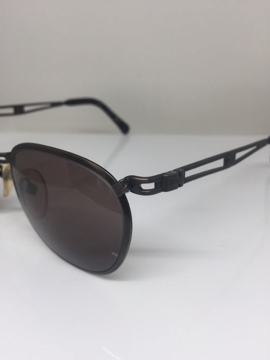 Vintage Jean Paul Gaultier JPG 56-2177 Grey Sunglasses - Super Vision Optical