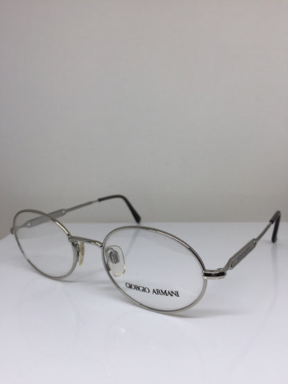 Vintage Giorgio Armani GA 241 Silver Eyeglasses - Super Vision Optical