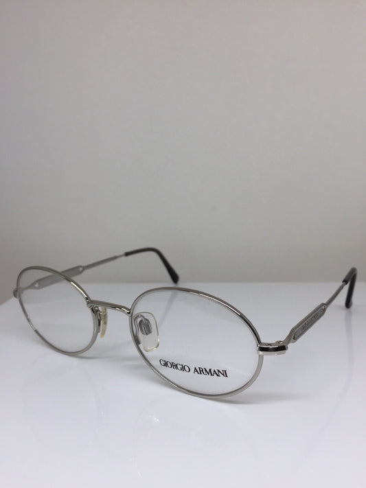 Vintage Giorgio Armani GA 241 Silver Eyeglasses - Super Vision Optical