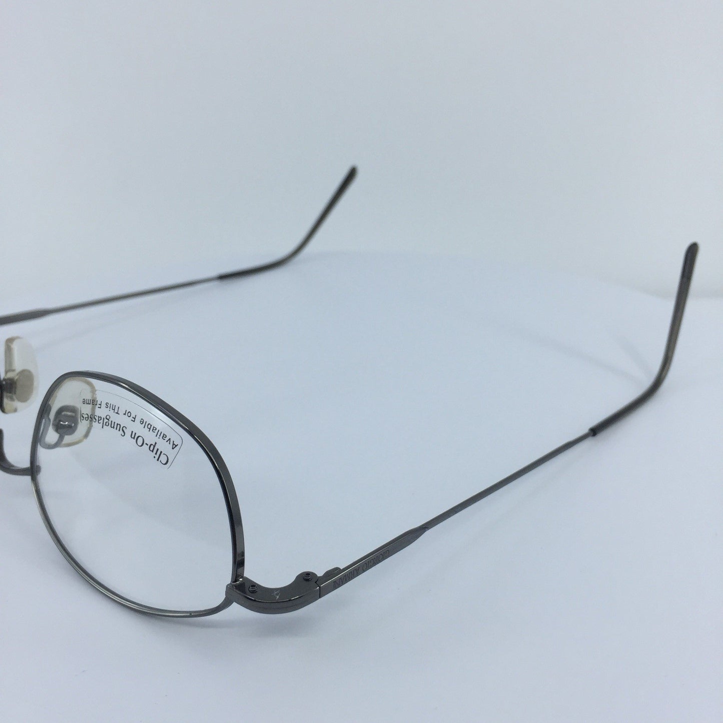 Vintage Giorgio Armani GA 1006 Black Eyeglasses - Super Vision Optical