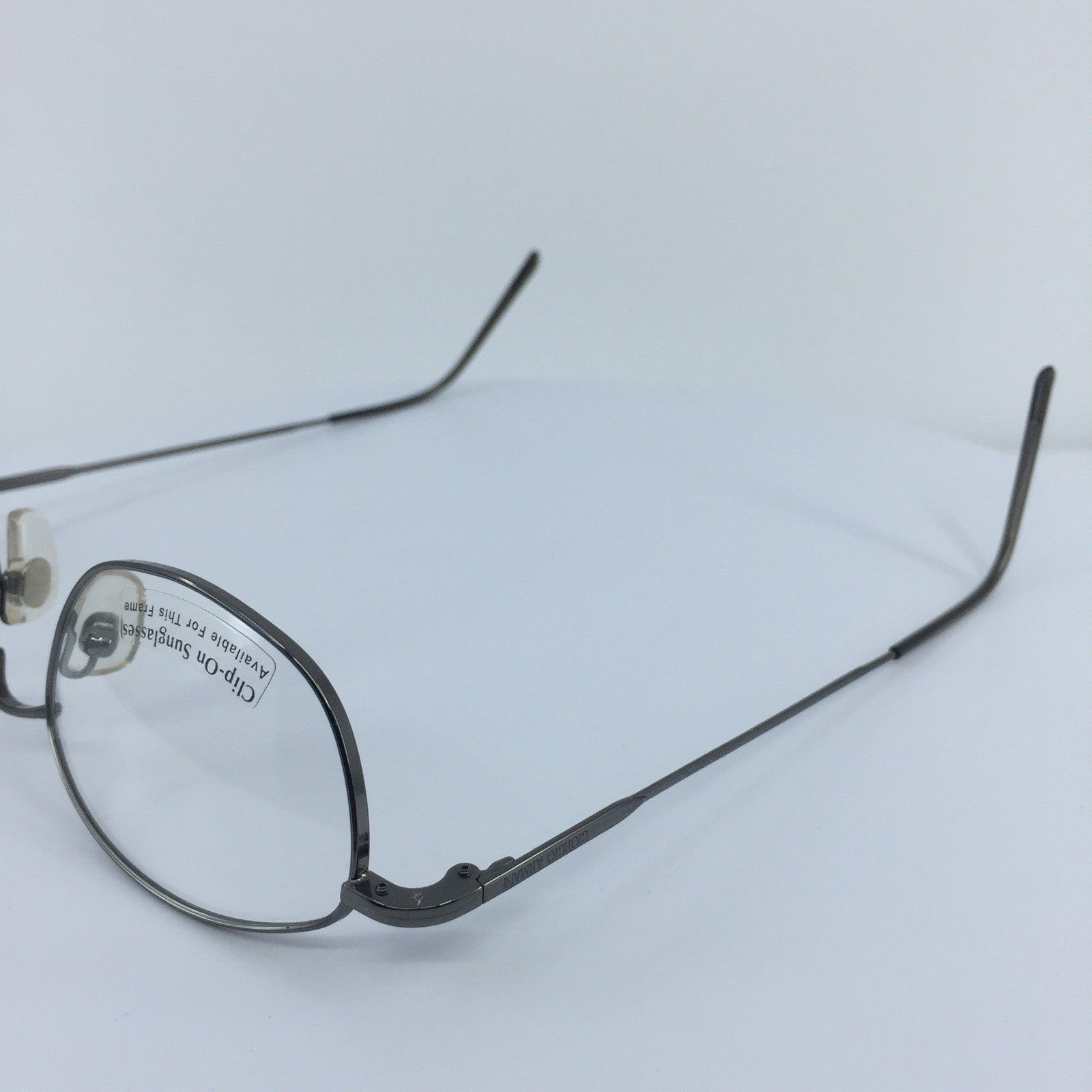 Vintage Giorgio Armani GA 1006 Black Eyeglasses - Super Vision Optical