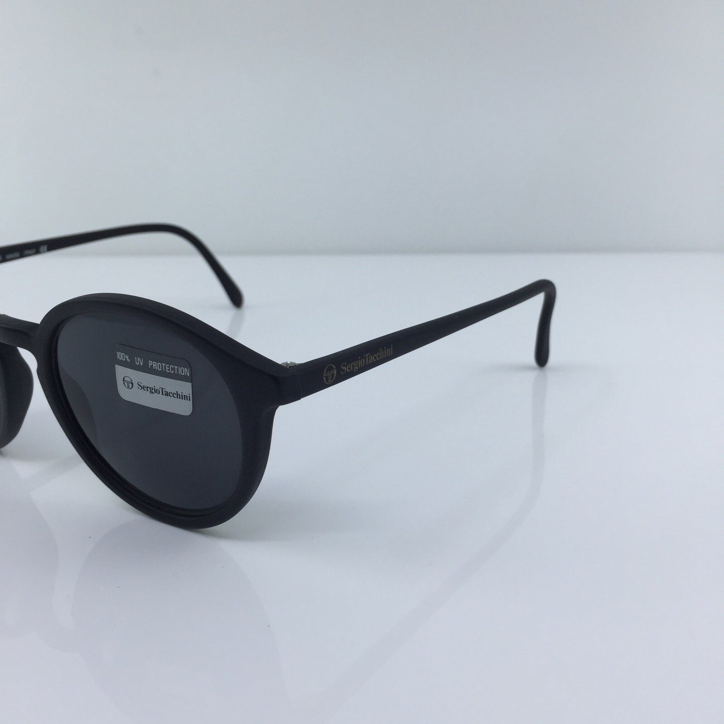 Vintage Sergio Tacchini ST 1510-S Black Sunglasses - Super Vision Optical