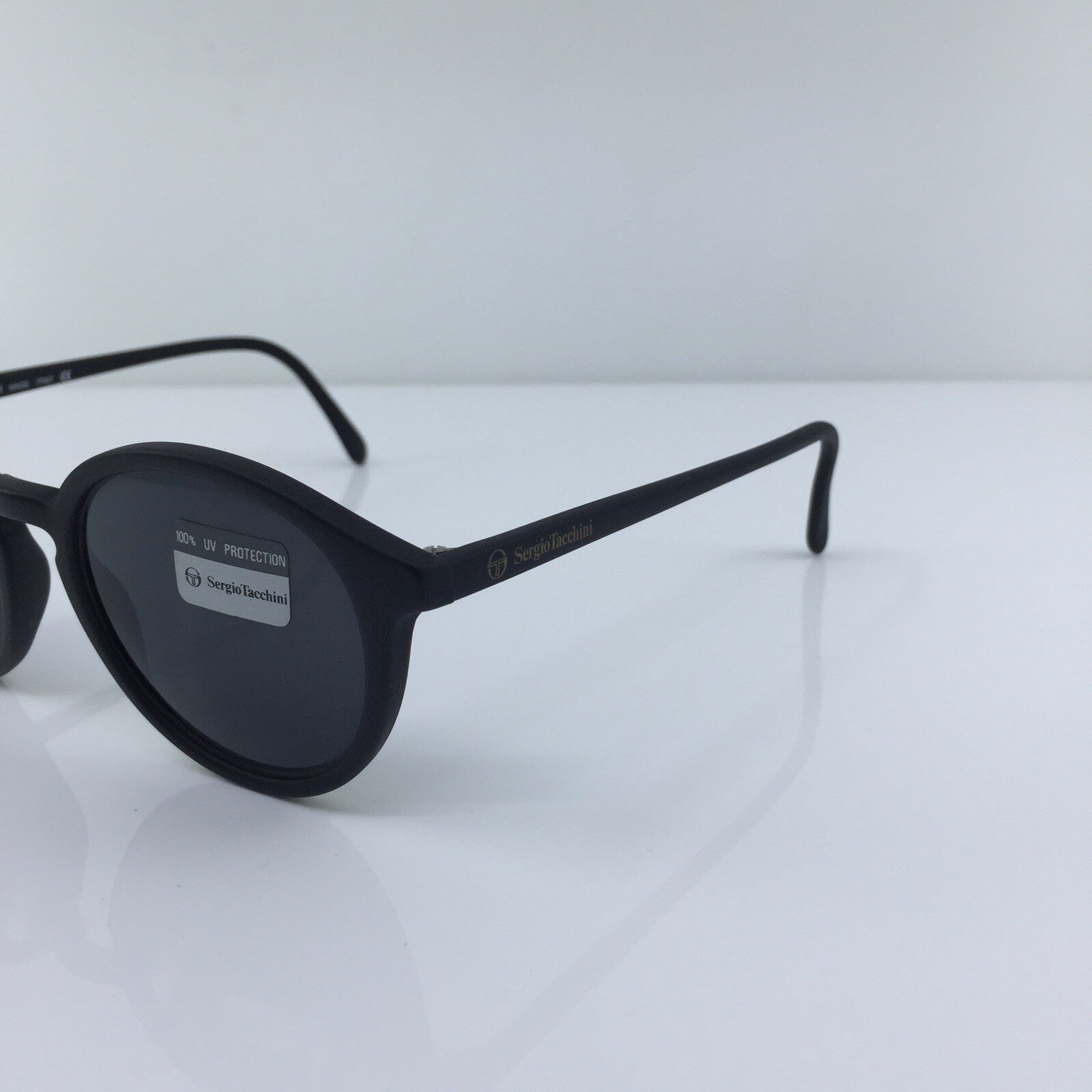 Vintage Sergio Tacchini ST 1510-S Black Sunglasses - Super Vision Optical