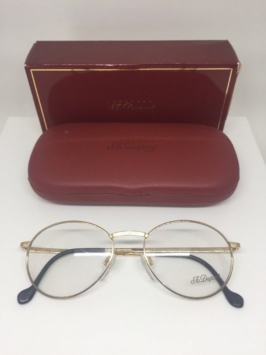Vintage ST DuPont D060 Gold Eyeglasses - Super Vision Optical