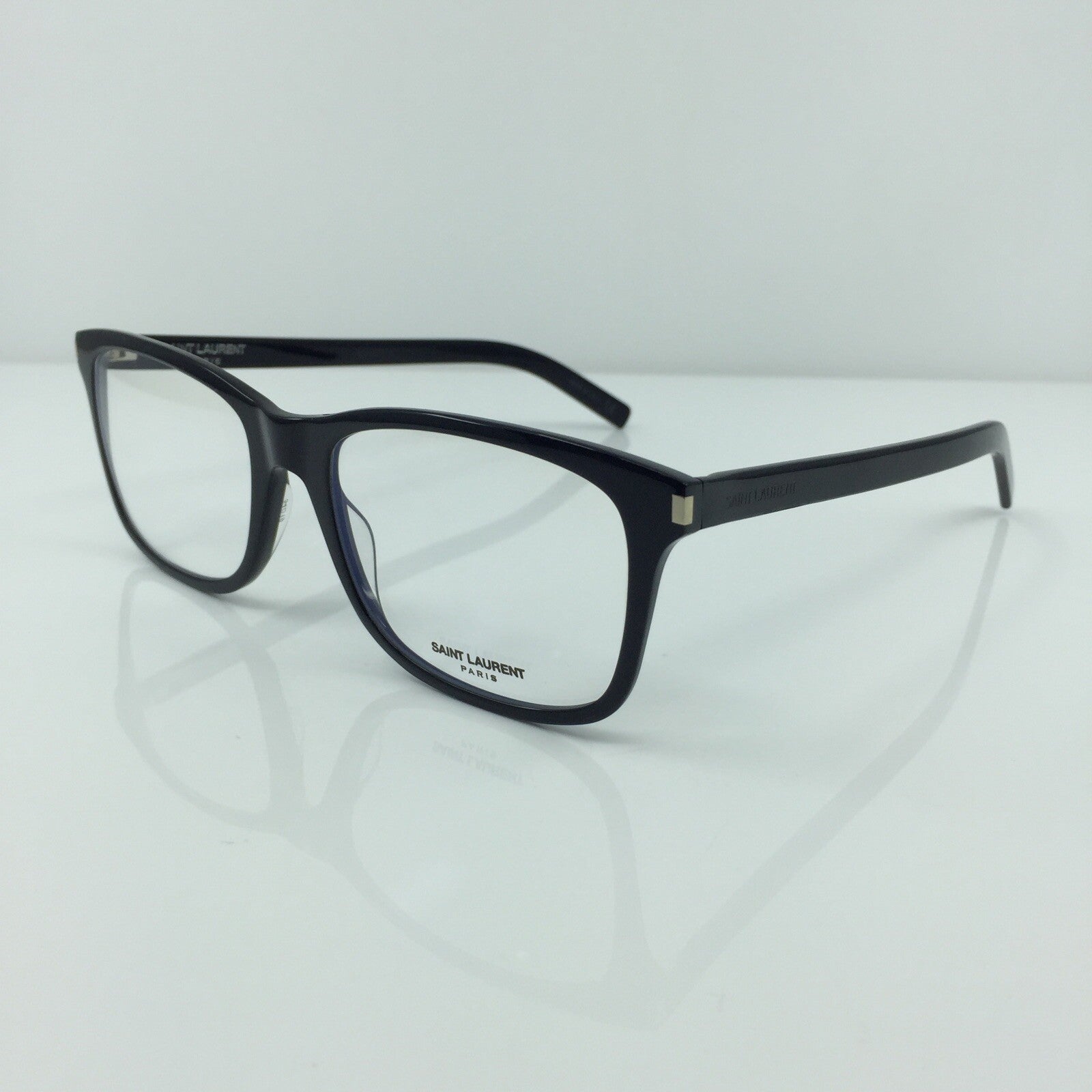 Vintage Saint Laurent Saint Laurent SL 288 SLIM Black Eyeglasses - Super Vision Optical