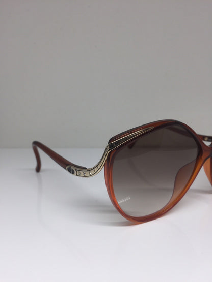 Vintage Christian Dior CD 2280 Gold Sunglasses - Super Vision Optical