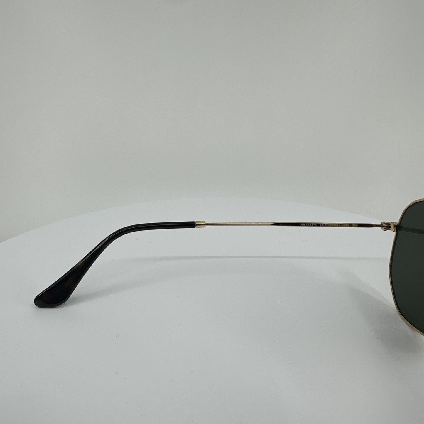 Vintage Ray-Ban RB3548N 001 51-21 Gold Sunglasses - Super Vision Optical