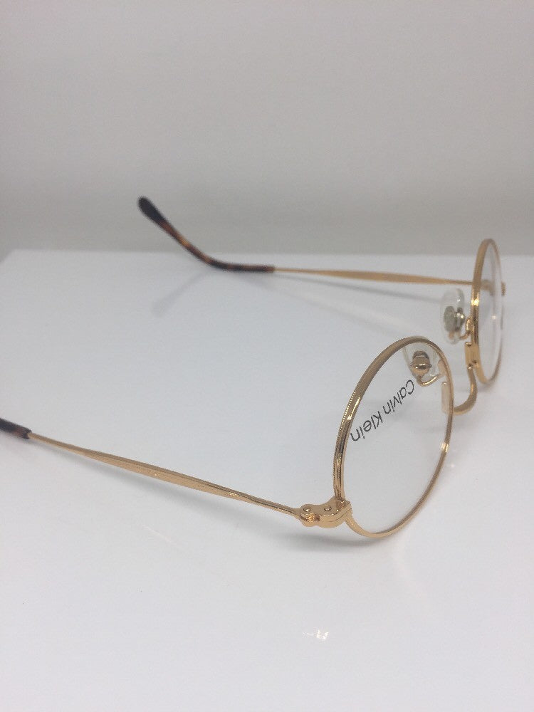Vintage Calvin Klein CK 132 Gold Sunglasses - Super Vision Optical