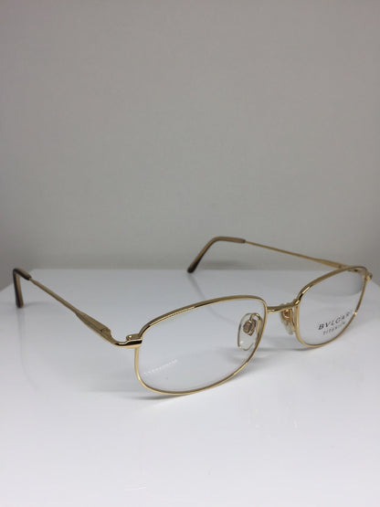 Vintage Bvlgari BVL 139-T Gold Eyeglasses - Super Vision Optical