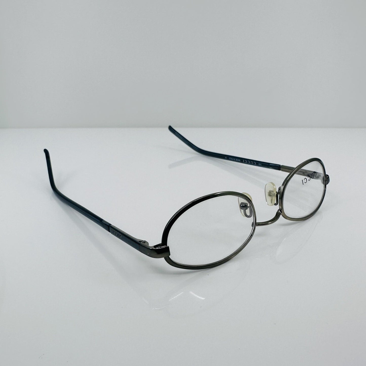 Vintage Gucci GG 1649 Silver Eyeglasses - Super Vision Optical