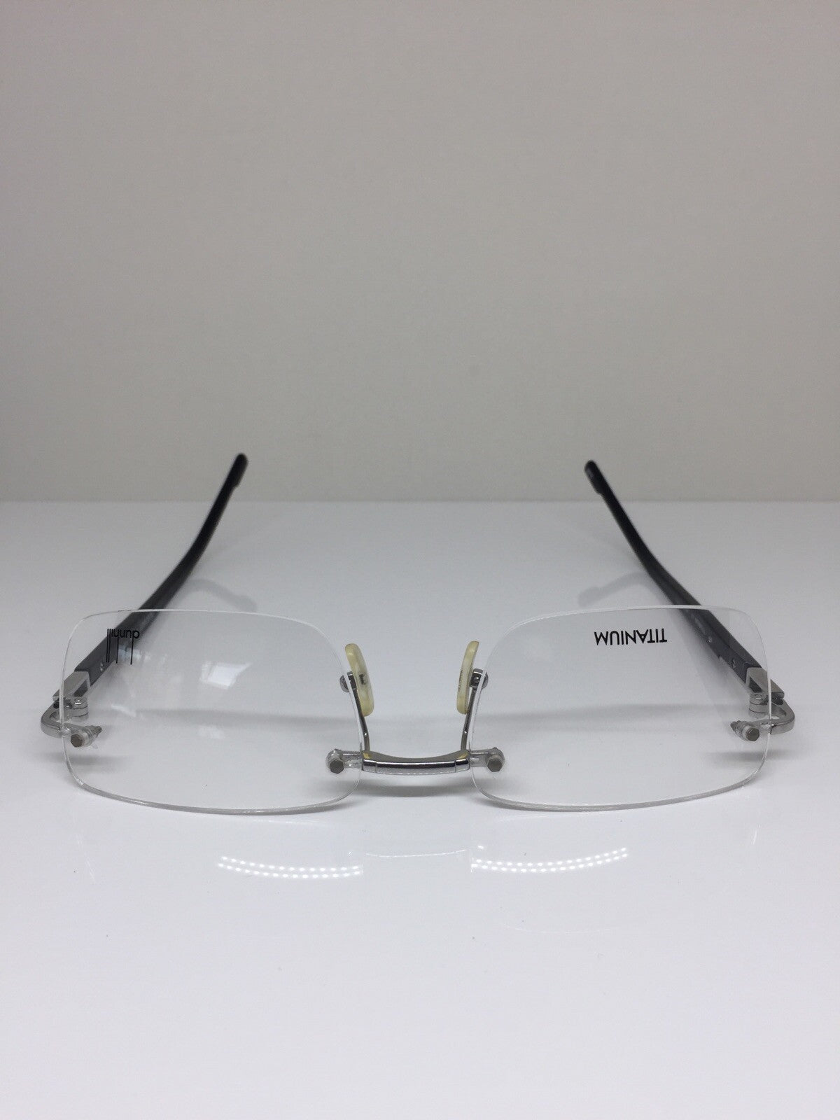 Vintage Dunhill DU03801 Silver Eyeglasses - Super Vision Optical