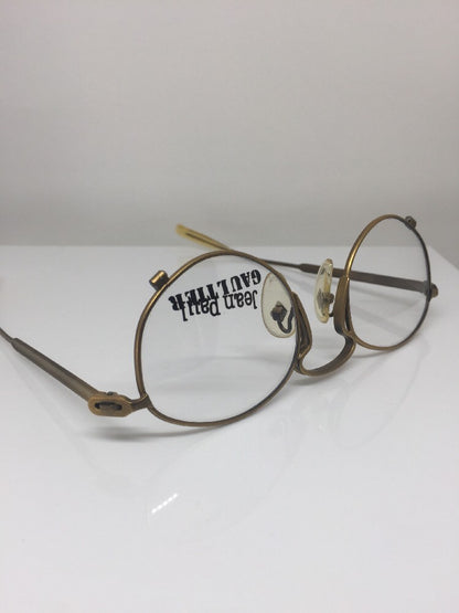Vintage Jean Paul Gaultier JPG 55-1171 Gold Sunglasses - Super Vision Optical