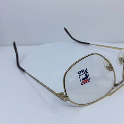 Vintage Fila FILA 6501 Gold Eyeglasses - Super Vision Optical
