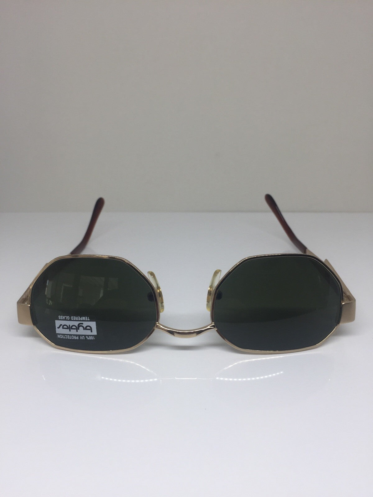 Vintage Byblos B 611-S Gold Sunglasses - Super Vision Optical