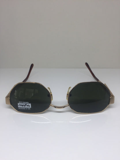 Vintage Byblos B 611-S Gold Sunglasses - Super Vision Optical