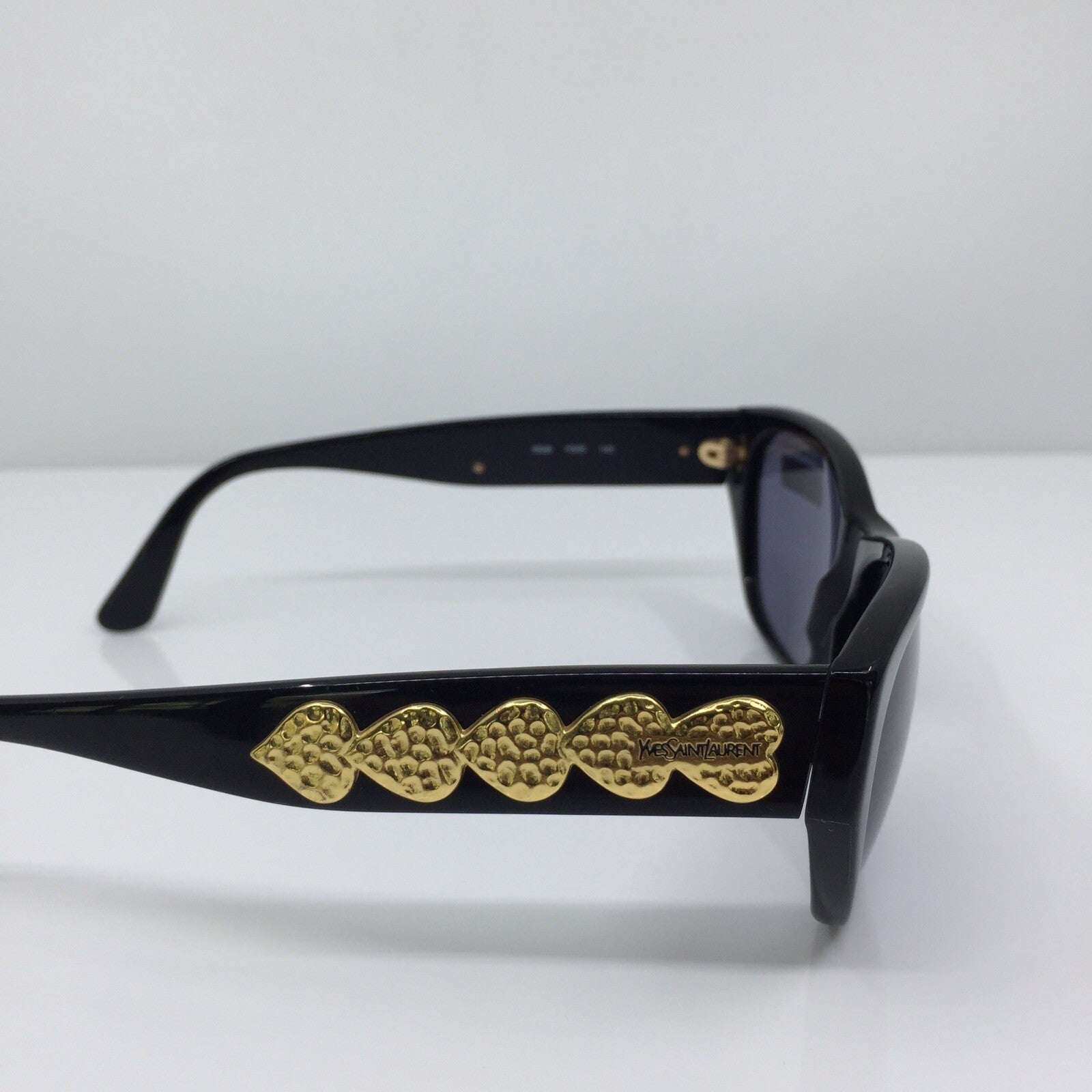 Vintage Saint Laurent YSL 6529 Gold Sunglasses - Super Vision Optical