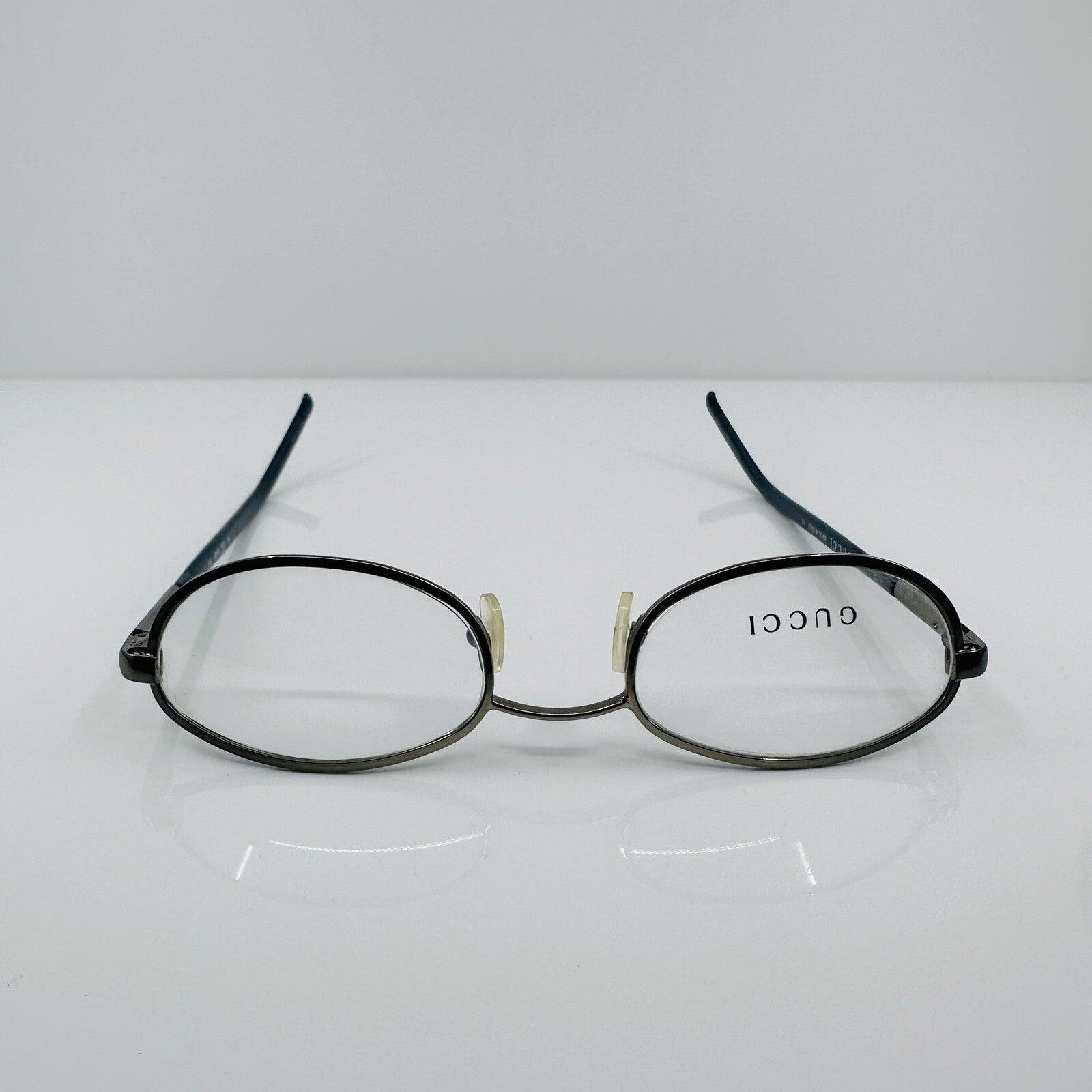 Vintage Gucci GG 1649 Silver Eyeglasses - Super Vision Optical
