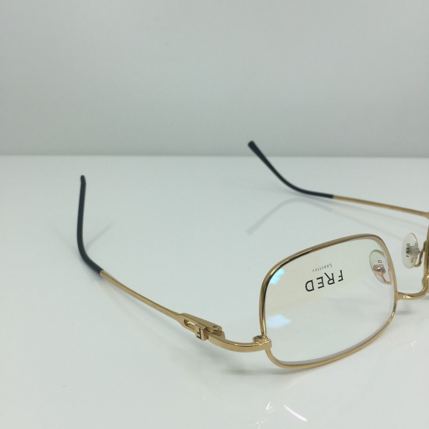 Vintage Fred Lunettes Alaska C1 Gold Eyeglasses - Super Vision Optical