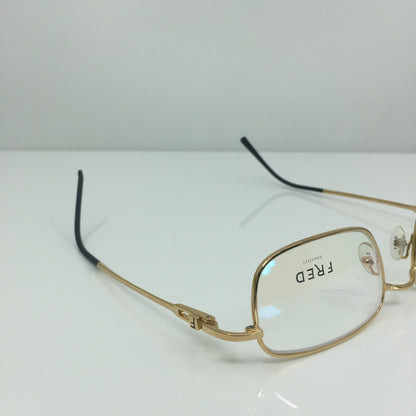 Vintage Fred Lunettes Alaska C1 Gold Eyeglasses - Super Vision Optical
