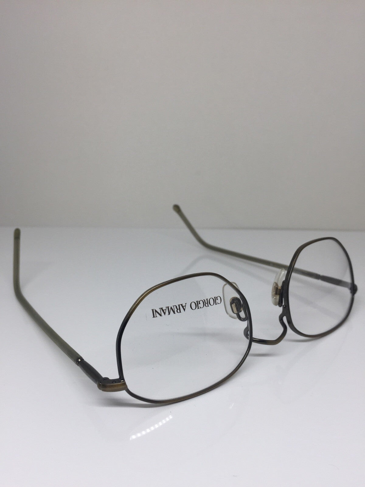 Vintage Giorgio Armani GA 187 Gold Eyeglasses - Super Vision Optical