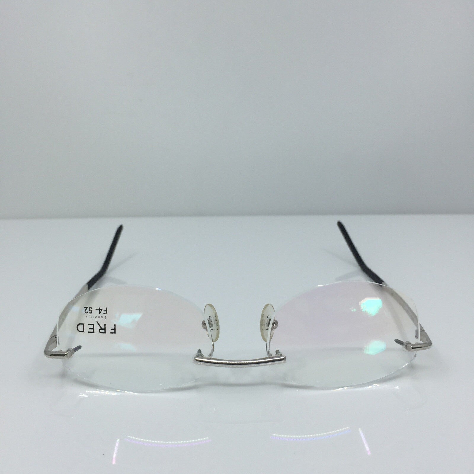 Vintage Fred Lunettes CUT 008 F4 Silver Eyeglasses - Super Vision Optical