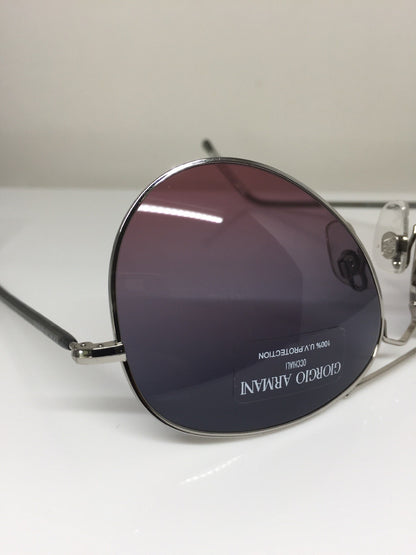 Vintage Giorgio Armani GA 615 S Silver Sunglasses - Super Vision Optical