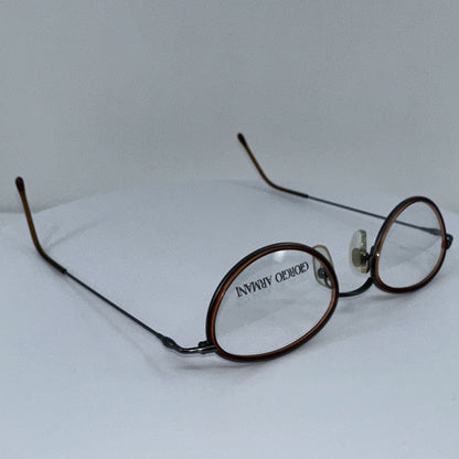 Vintage Giorgio Armani GA 1011 Black Eyeglasses - Super Vision Optical